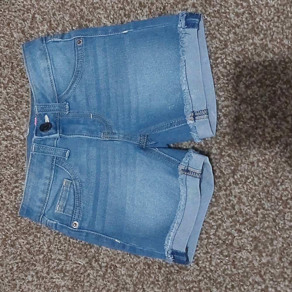 Blue Jean Lee Midi Shorts
